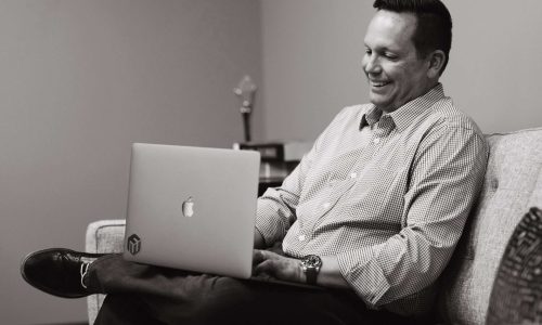 Chris Cochran Office Smiling